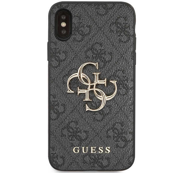 Guess 4G Big Metal Logo iPhone X/XS Case - Grayeng