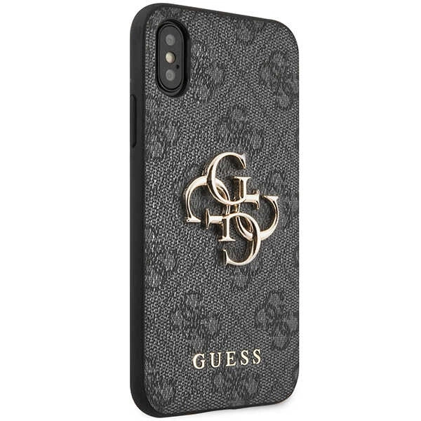 Guess 4G Big Metal Logo iPhone X/XS Case - Grayeng