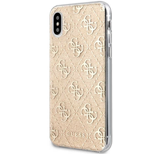 Guess 4G Glitter iPhone X/Xs Case - Goldeng