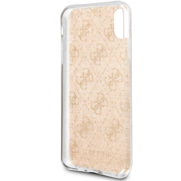 Guess 4G Glitter iPhone X/Xs Case - Goldeng
