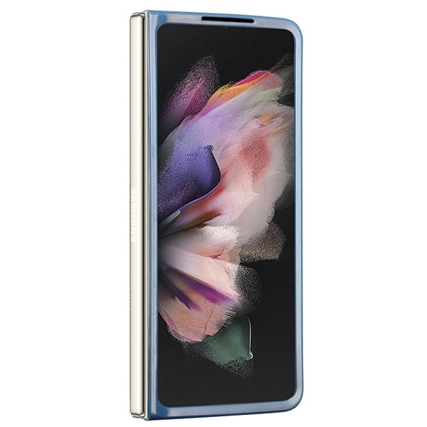 Guess 4G Triangle Strass Case for Samsung Galaxy Z Fold 5 - Blueeng