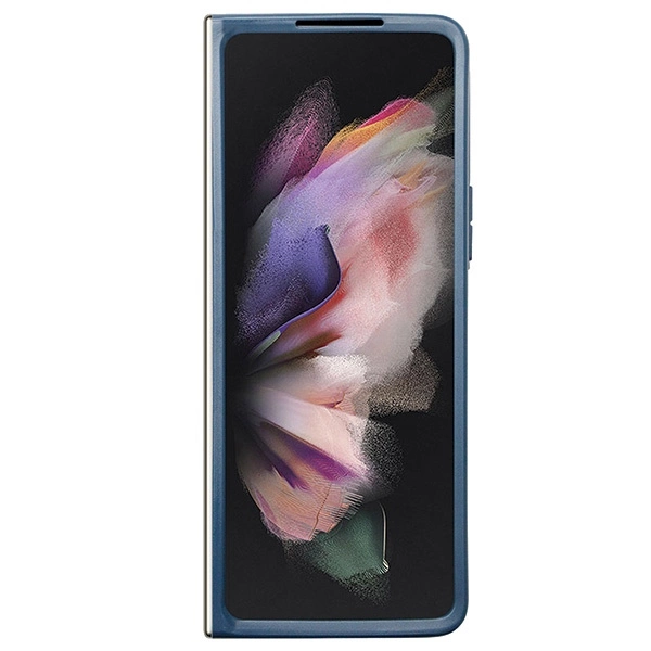 Guess 4G Triangle Strass Case for Samsung Galaxy Z Fold 5 - Blueeng