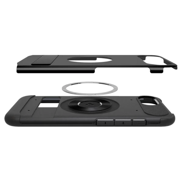 Spigen Slim Armor MagSafe iPhone 16e Case - Blackeng