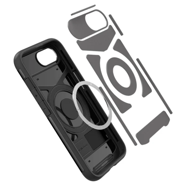 Spigen Slim Armor MagSafe iPhone 16e Case - Blackeng