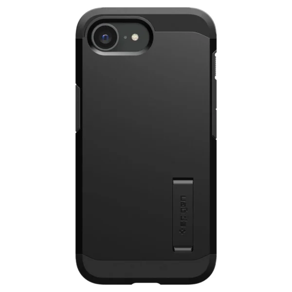 Spigen Tough Armor Case with MagSafe for iPhone 16e with Stand - Blackeng