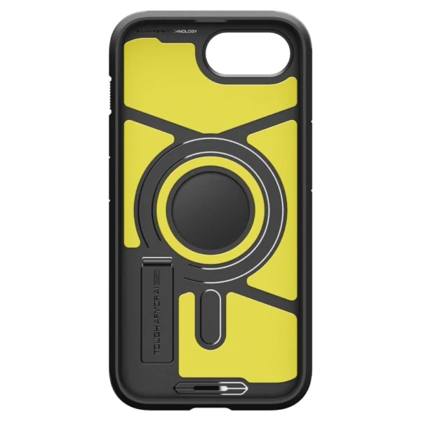 Spigen Tough Armor Case with MagSafe for iPhone 16e with Stand - Blackeng