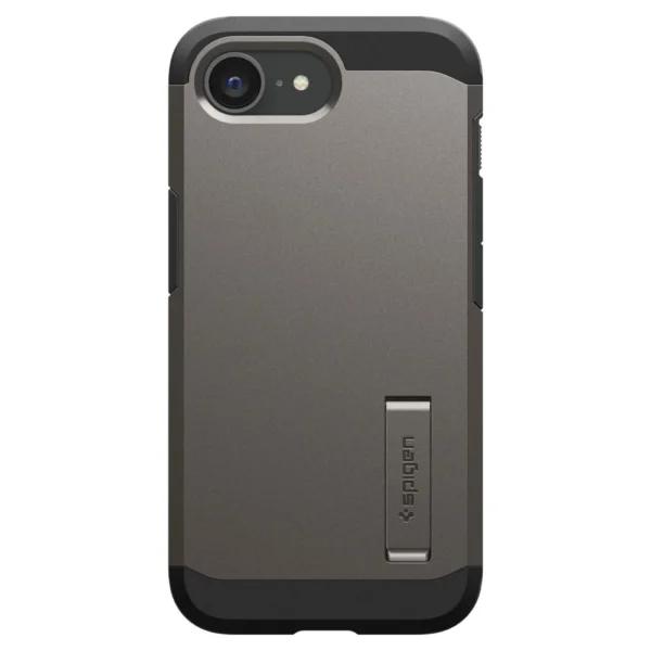Spigen Tough Armor Case with MagSafe for iPhone 16e with Stand - Grayeng