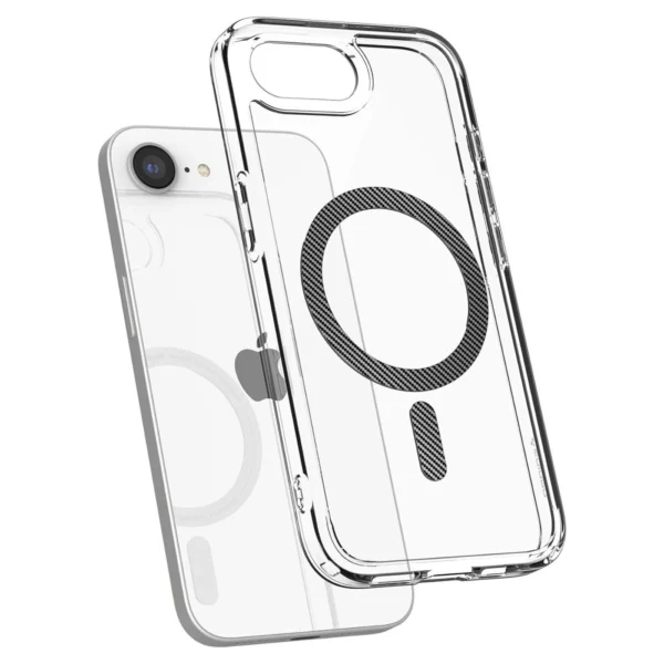 Spigen Ultra Hybrid MagSafe iPhone 16e Carbon Fiber Case - Cleareng