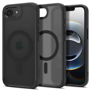 Spigen Ultra Hybrid MagSafe iPhone 16e Case - Black, Translucenteng