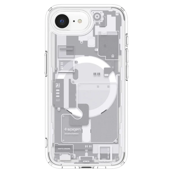Spigen Ultra Hybrid MagSafe Case for iPhone 16e Zero One - Whiteeng