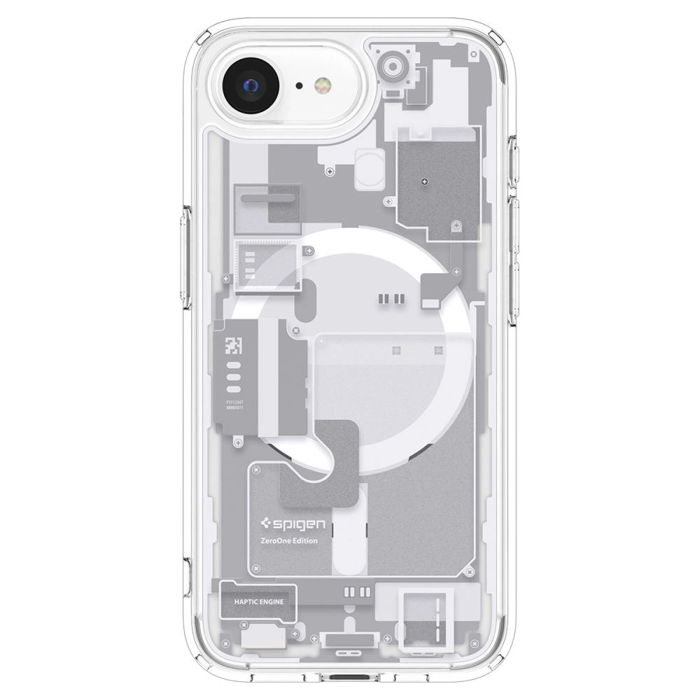 Spigen Ultra Hybrid MagSafe Case for iPhone 16e Zero One - Whiteeng