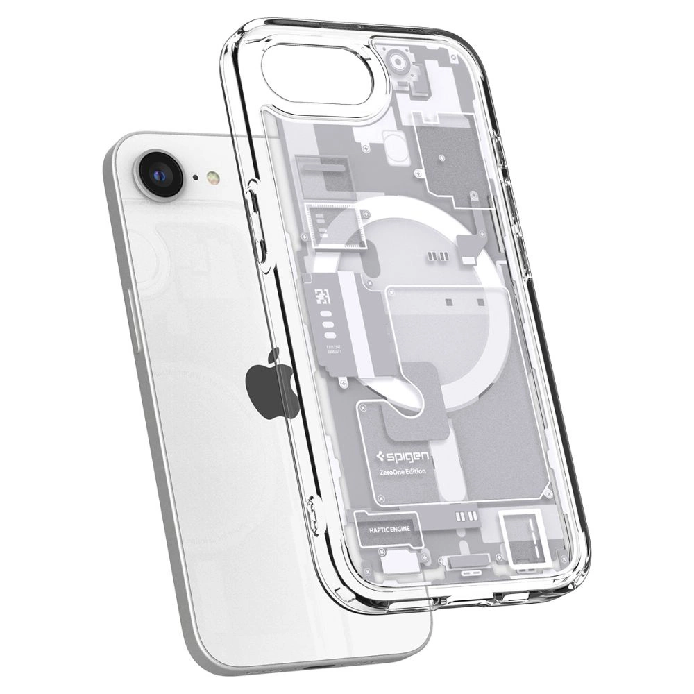 Spigen Ultra Hybrid MagSafe Case for iPhone 16e Zero One - Whiteeng