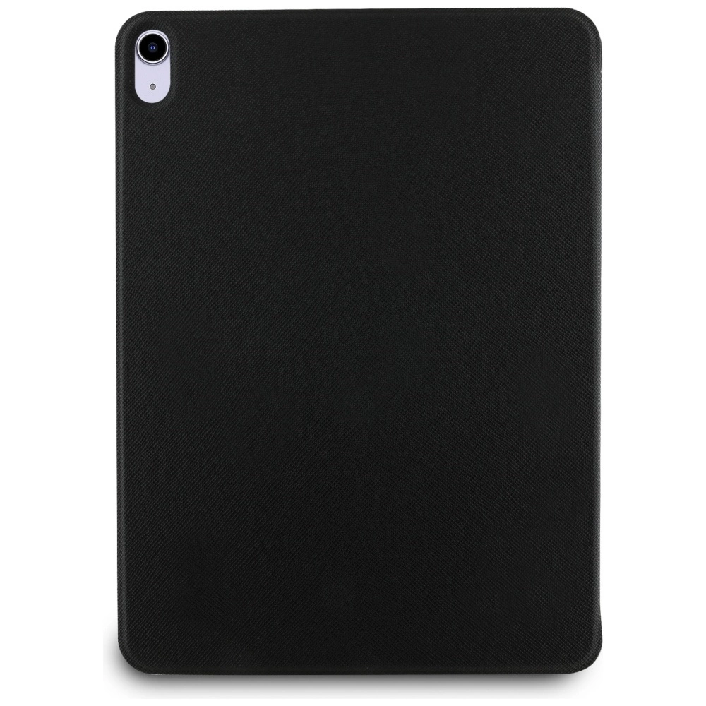 Karl Lagerfeld Saffiano Magnetic Karl & Choupette iPad Air 11" 2024 Book Cover Case - Blackeng