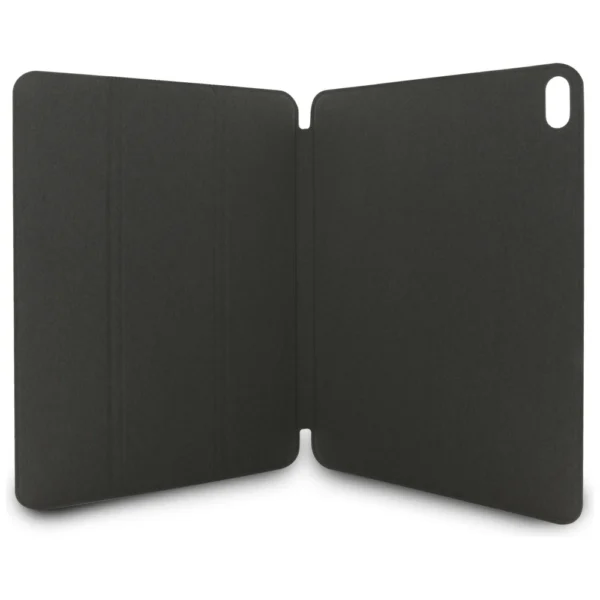 Karl Lagerfeld Saffiano Magnetic Karl & Choupette iPad Air 11" 2024 Book Cover Case - Blackeng