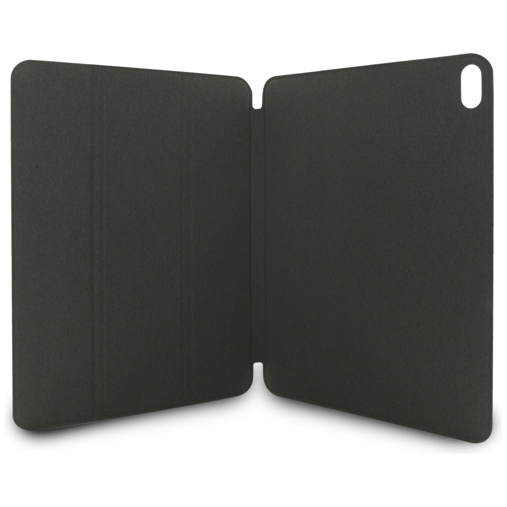 Karl Lagerfeld Saffiano Magnetic Karl & Choupette iPad Air 11" 2024 Book Cover Case - Blackeng