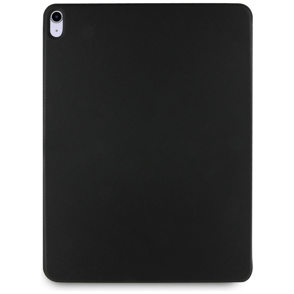 Karl Lagerfeld Saffiano Magnetic Karl & Choupette iPad Air 13" 2024 Book Cover Case - Blackeng
