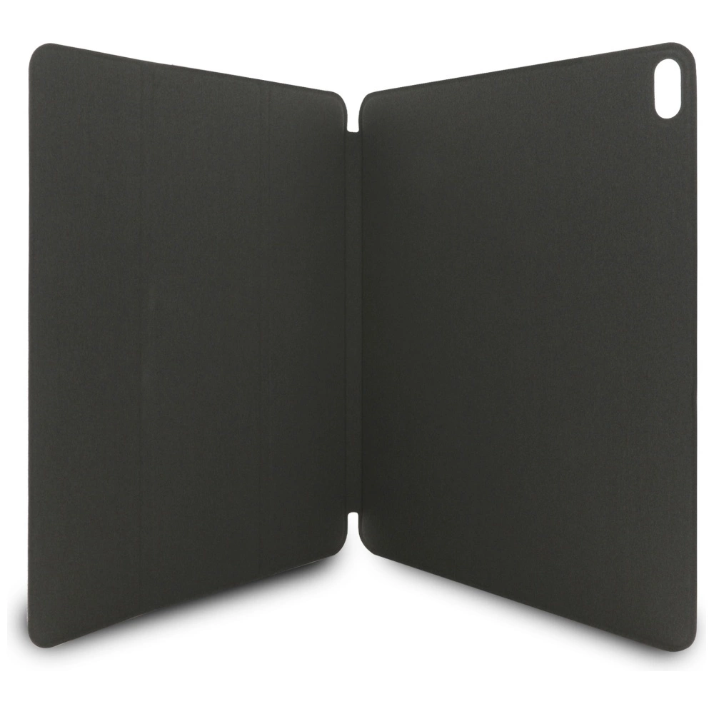 Karl Lagerfeld Saffiano Magnetic Karl & Choupette iPad Air 13" 2024 Book Cover Case - Blackeng