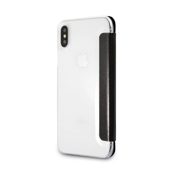 Karl Lagerfeld Signature Glitter iPhone X/Xs Case - Blackeng
