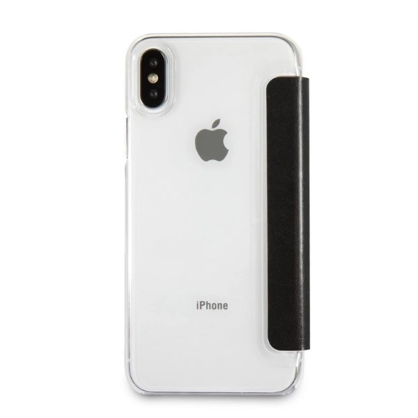 Karl Lagerfeld Signature Glitter iPhone X/Xs Case - Blackeng