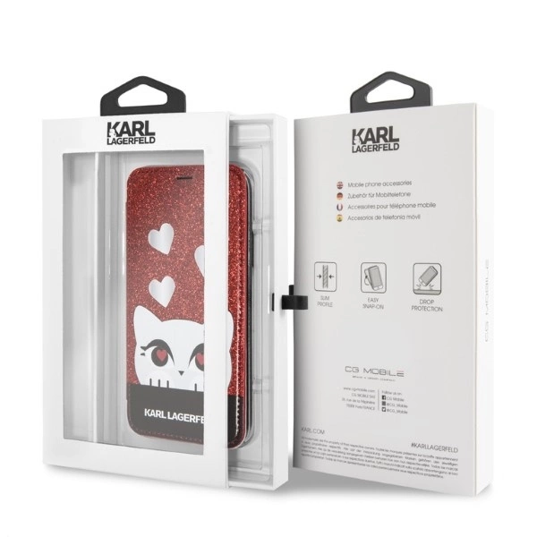 Karl Lagerfeld Valentine iPhone X/XS Case - Redeng