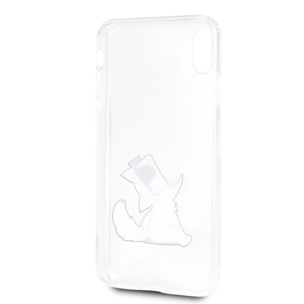 Karl Lagerfeld Choupette Fun iPhone Xs Max Case - Transparenteng
