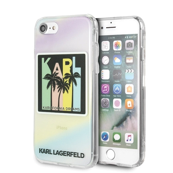 Karl Lagerfeld California Dreams case for iPhone 7 / 8 / SE 2020 / SE 2022 - multicoloreng