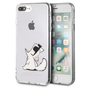 Karl Lagerfeld Choupette Fun iPhone 7 / 8 Plus Case - Transparenteng