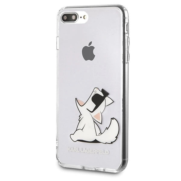 Karl Lagerfeld Choupette Fun iPhone 7 / 8 Plus Case - Transparenteng