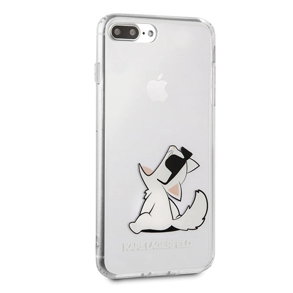 Karl Lagerfeld Choupette Fun iPhone 7 / 8 Plus Case - Transparenteng
