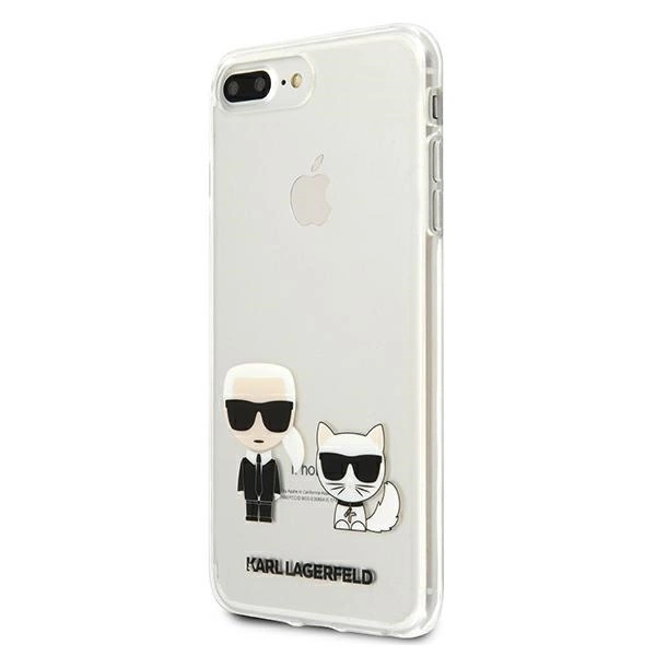 Karl Lagerfeld Karl & Choupette iPhone 7 / 8 Plus Case - Transparenteng