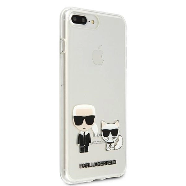 Karl Lagerfeld Karl & Choupette iPhone 7 / 8 Plus Case - Transparenteng