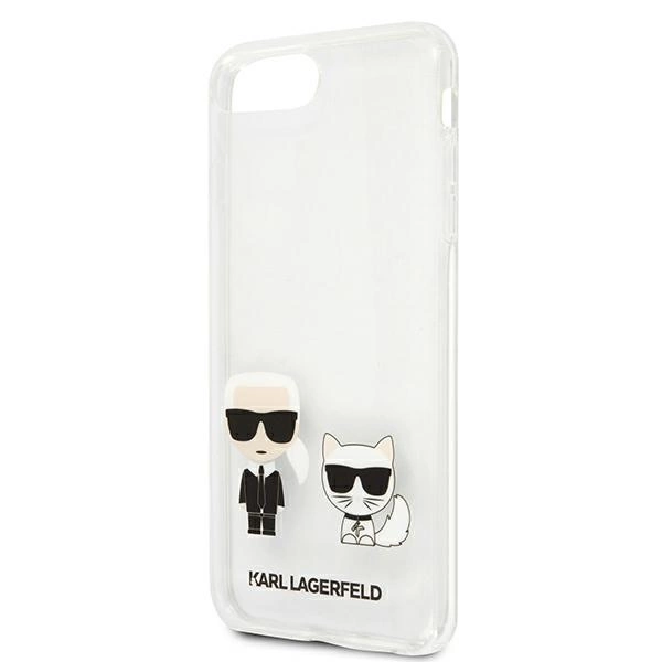 Karl Lagerfeld Karl & Choupette iPhone 7 / 8 Plus Case - Transparenteng