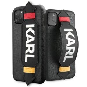 Karl Lagerfeld Strap Case for iPhone 11 Pro 5.8" - Blackeng