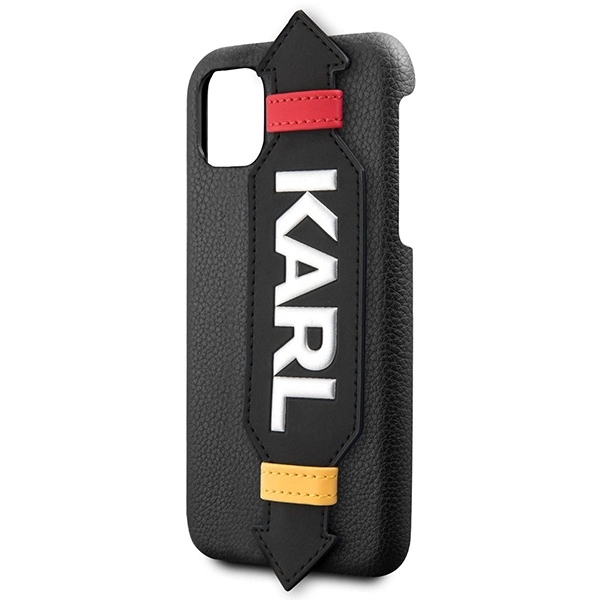 Karl Lagerfeld Strap Case for iPhone 11 Pro 5.8" - Blackeng