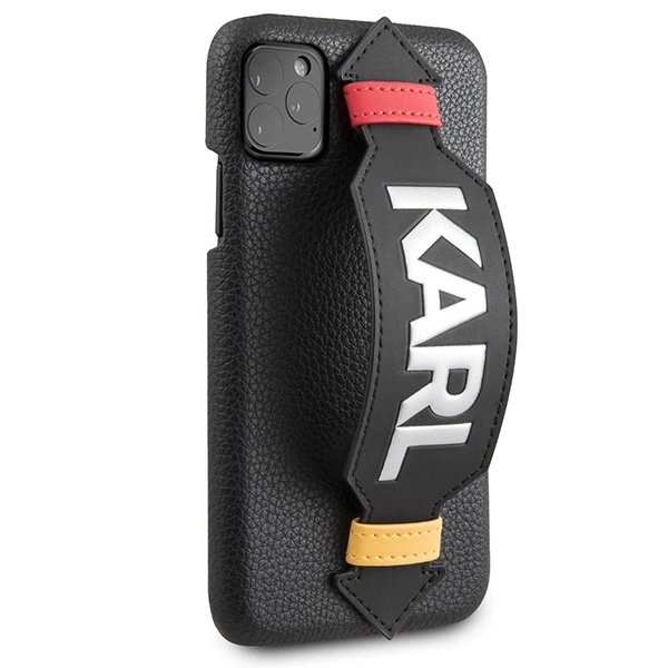 Karl Lagerfeld Strap Case for iPhone 11 Pro 5.8" - Blackeng