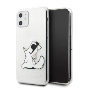 Karl Lagerfeld Choupette Fun iPhone 11 / Xr Case - Transparenteng
