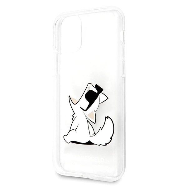 Karl Lagerfeld Choupette Fun iPhone 11 / Xr Case - Transparenteng