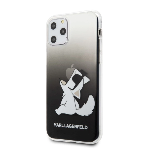 Karl Lagerfeld Choupette Fun iPhone 11 Pro Max Case - Blackeng