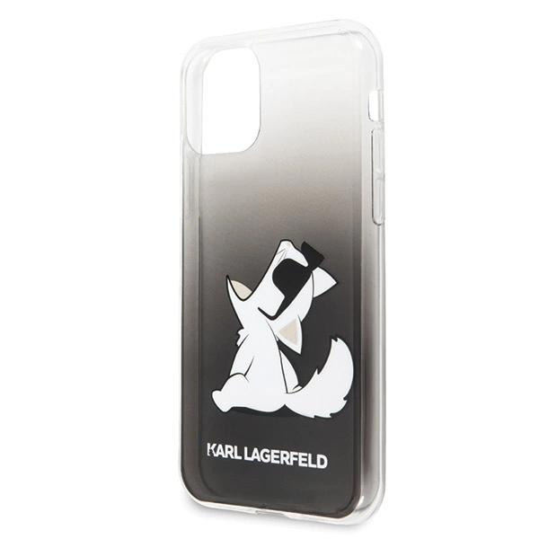 Karl Lagerfeld Choupette Fun iPhone 11 Pro Max Case - Blackeng