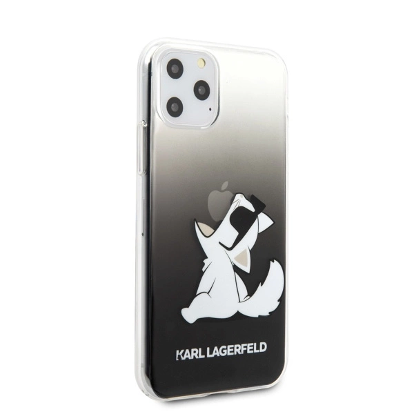 Karl Lagerfeld Choupette Fun iPhone 11 Pro Max Case - Blackeng