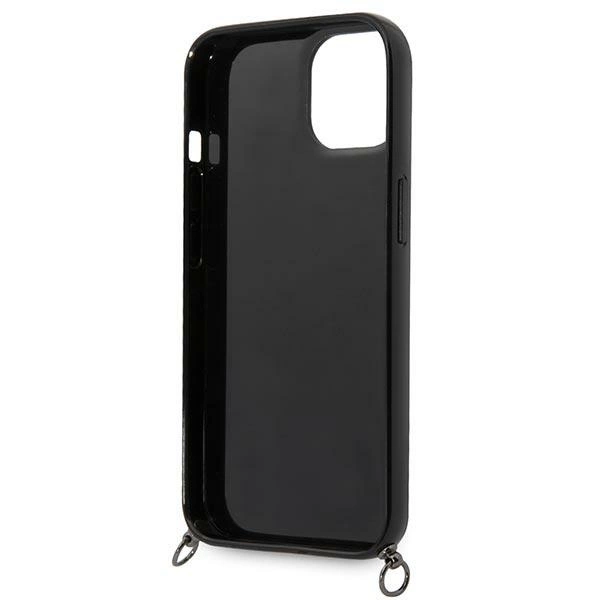 Karl Lagerfeld Color Stripes Strap Case for iPhone 14 Plus / 15 Plus 6.7" - Pinkeng
