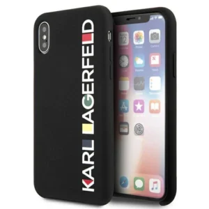 Karl Lagerfeld Glossy Bauhaus iPhone X/XS Case - Blackeng