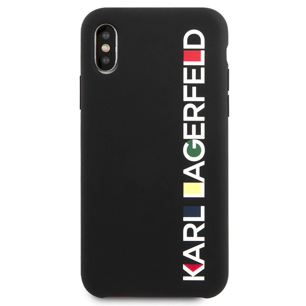 Karl Lagerfeld Glossy Bauhaus iPhone X/XS Case - Blackeng