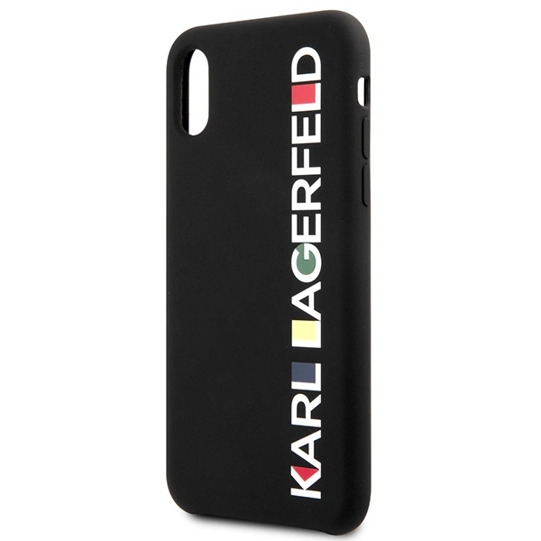 Karl Lagerfeld Glossy Bauhaus iPhone X/XS Case - Blackeng