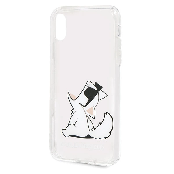 Karl Lagerfeld Choupette Fun iPhone X/Xs Case - Transparenteng