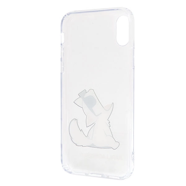 Karl Lagerfeld Choupette Fun iPhone X/Xs Case - Transparenteng