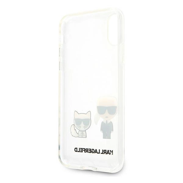 Karl Lagerfeld Karl & Choupette iPhone X / Xs Case - Transparenteng