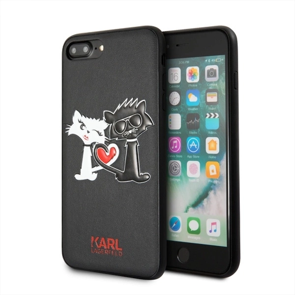 Karl Lagerfeld Choupette In Love Case for Samsung Galaxy S8 Plus - Blackeng
