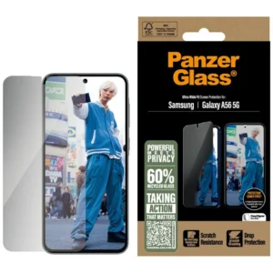 PanzerGlass Ultra-Wide Fit Privacy Glass for Samsung Galaxy A56 5Geng