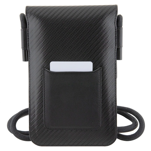 BMW Carbon Tricolor Line Wallet Bag - Blackeng